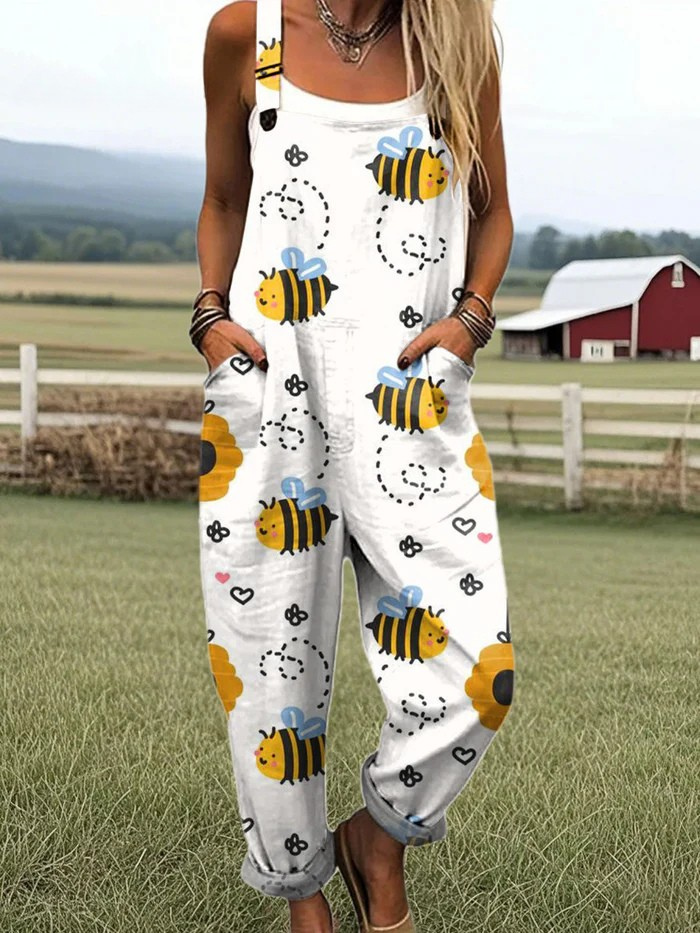 Kvinnors jumpsuit - Enkelt bred benstil och komfort för alla tillfällen
