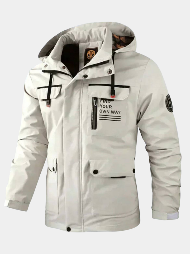 Liam™ | Vattentät Outdoor-jacka