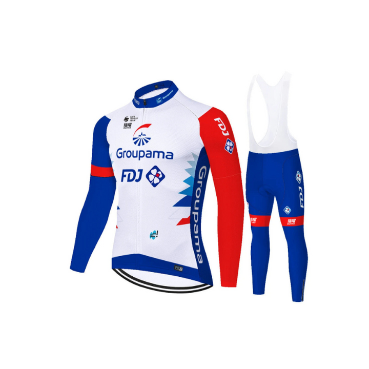 FDJ - Långärmad professionell cykelutrustning
