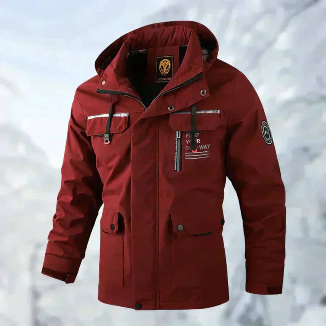 Liam™ | Vattentät Outdoor-jacka