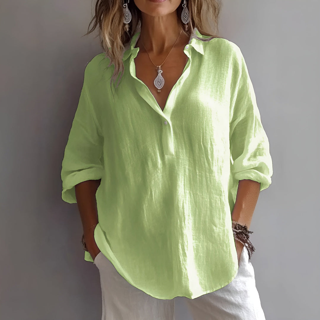 Yara™ | Blus med avslappnad elegans