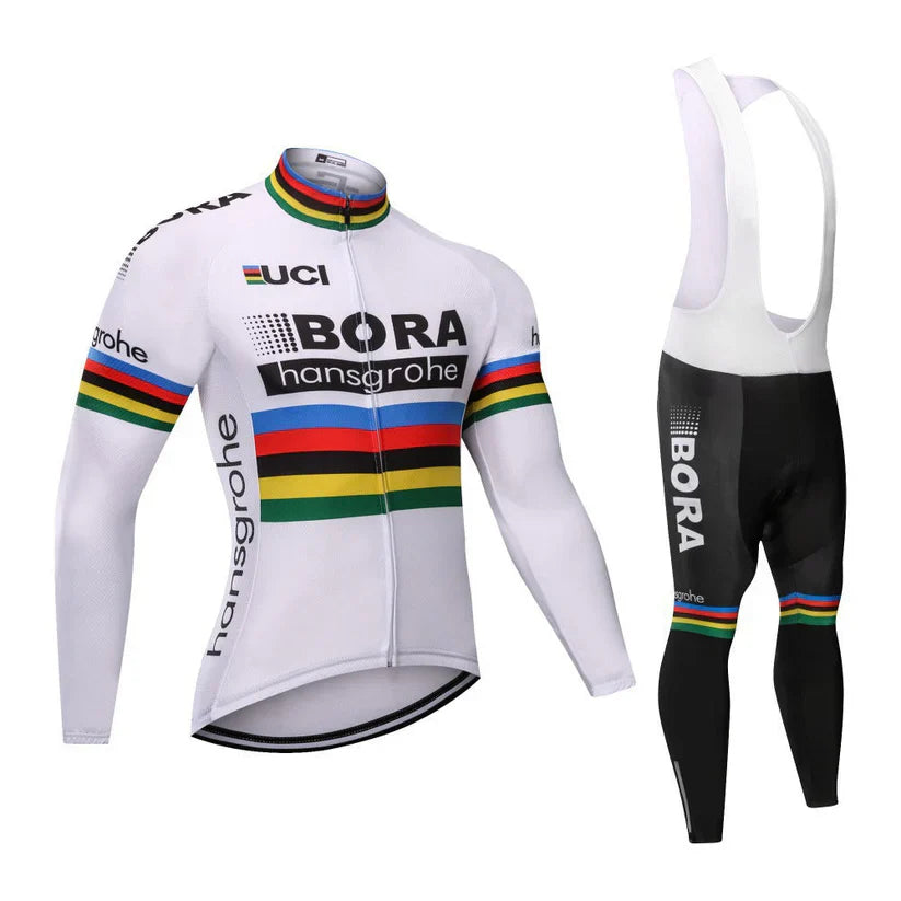 Bora - Långärmat set med cykelkläder för proffs