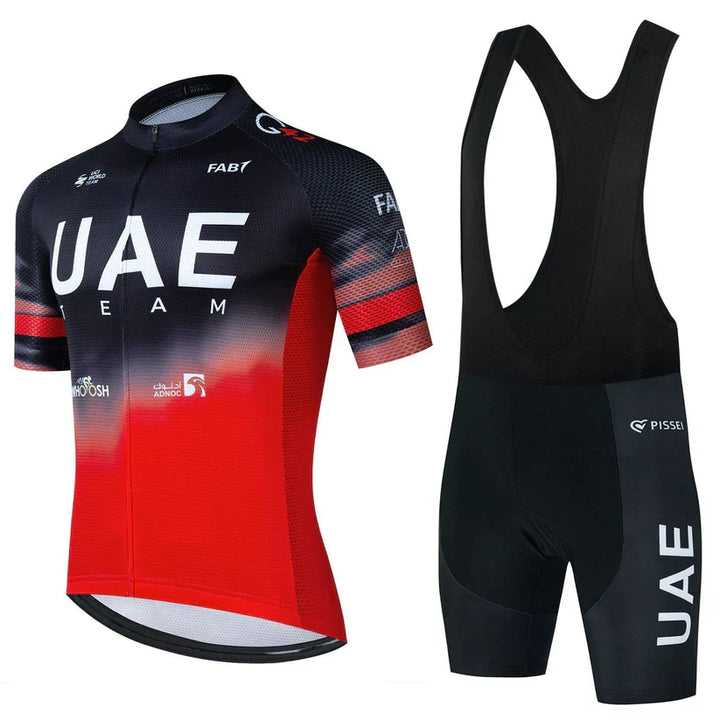 UAE - Professionell cykelklädesuppsättning