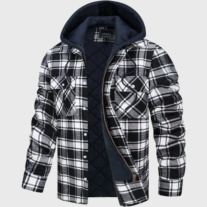 Viggo™ | Quiltad huvtröja