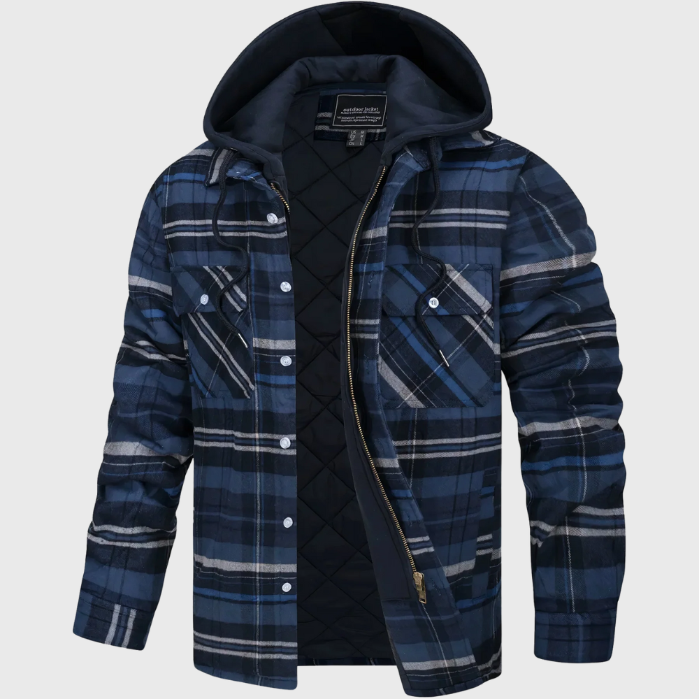 Viggo™ | Quiltad huvtröja