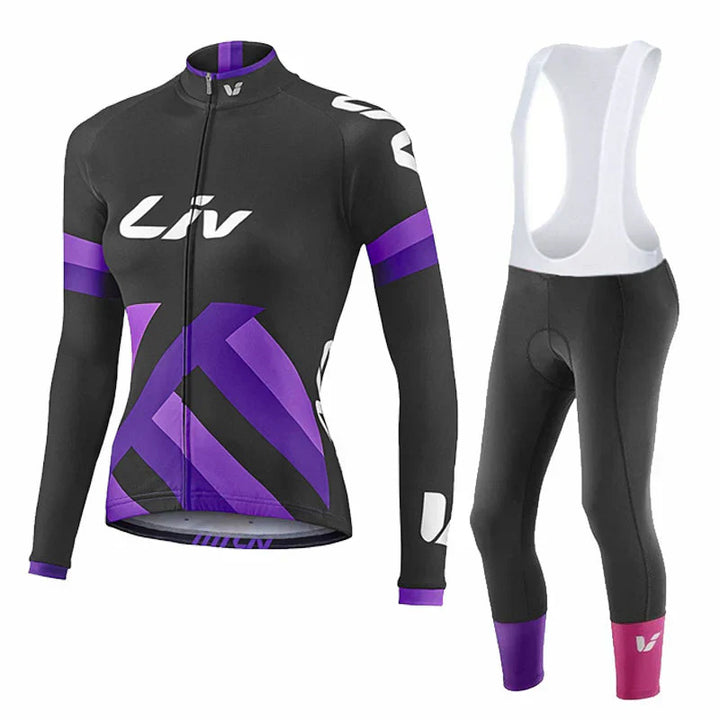 LIV V2 – PRO damernas vintercykelset med hängselbyxor