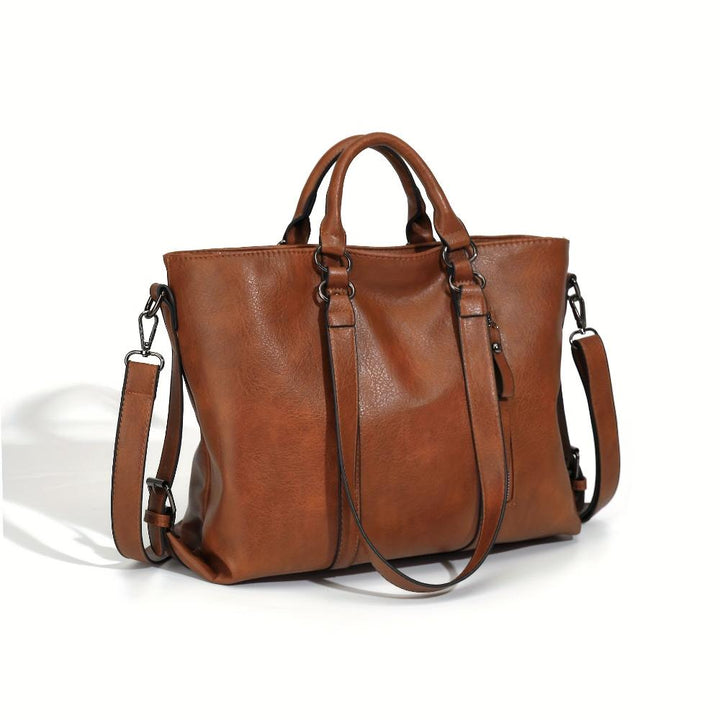 Charlotte™ – Klassisk vintage-tote med tidlös elegans