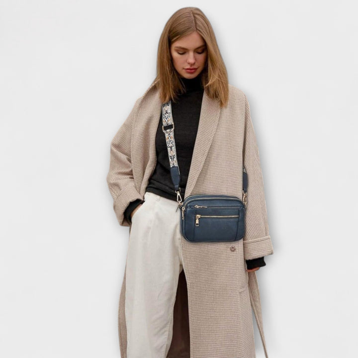 Modehuset™ -  Elegant Läderaxelväska