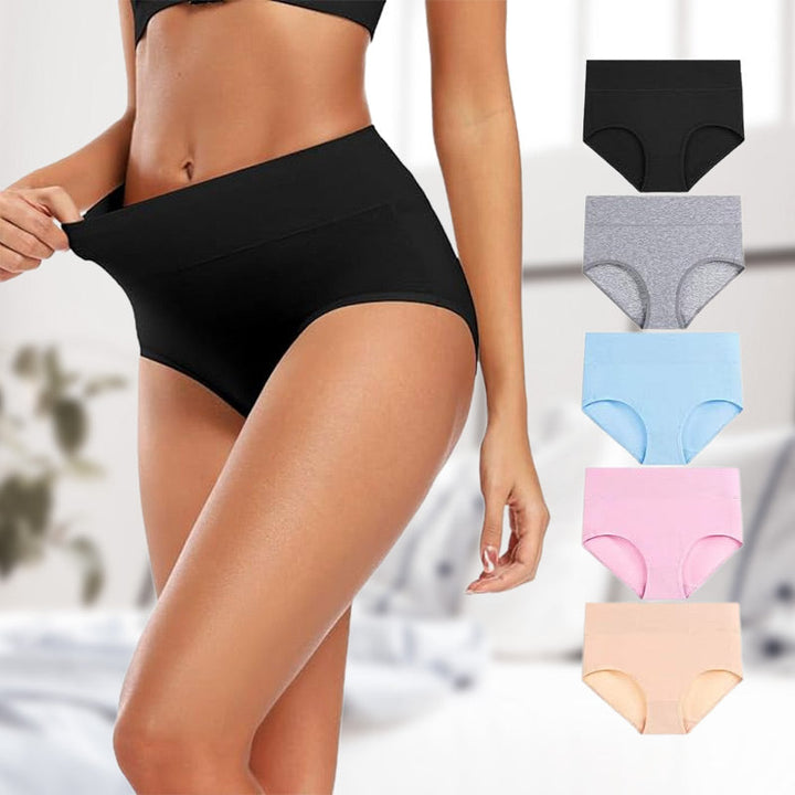 Avery | Set of 5 High-Waisted Shaping Panties