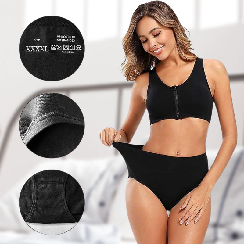 Avery | Set of 5 High-Waisted Shaping Panties