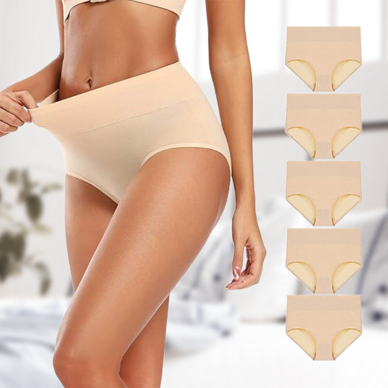 Avery | Set of 5 High-Waisted Shaping Panties